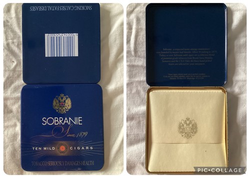 Sobranie cigar tin - 10,