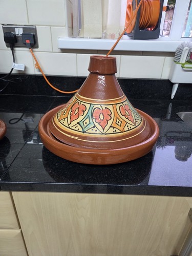 Teracotta tagine moroccan - teracotta,