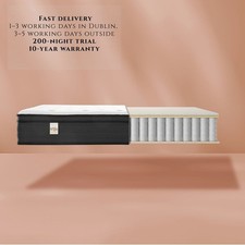 iSleep N-Sprung Pocket Mattress Single Double King Firm 5 High 30CM