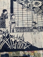 Vtg Antique Japanese Black