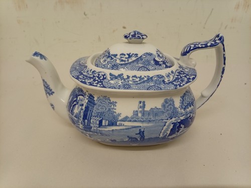 Vintage spode italian teapot - italian,