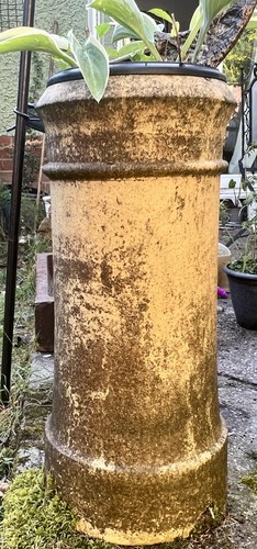 Vintage tall chimney pot - vintage,