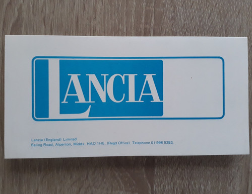 Lancia range price list - price, 1975