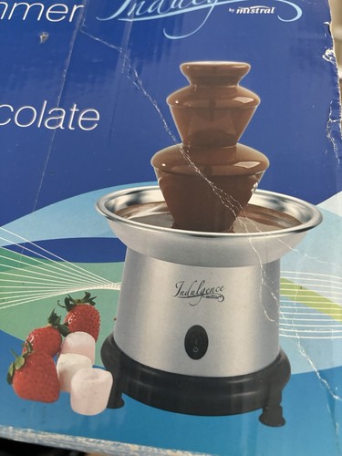 Chocolate fountain - chocolate,