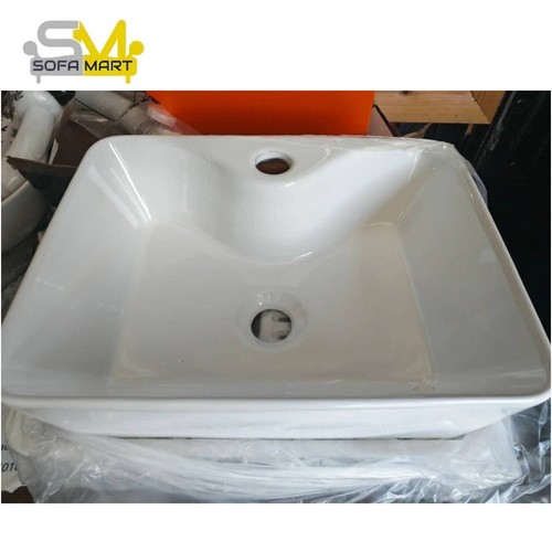 White small compact bathroom - small,