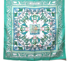 HERMES Scarf Early America