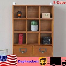 Wooden Storage Display Cabinet