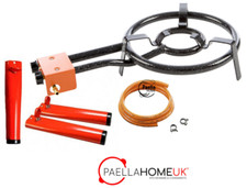 20cm - 70cm Paella Pan Set - Gas Burner + Legs + Hose for 26cm - 100cm Pan