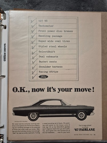 1967 ford fairlane - ford,