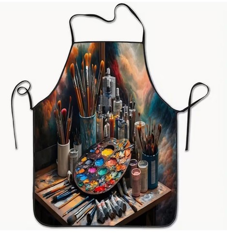 Fun art brushes and paint - fun,