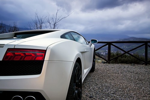Car vehicle lamborghini white - car,