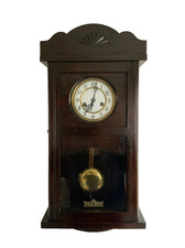 Antique Regulator  Wall Clock with Gustav Becker Movement, Germany  1900s