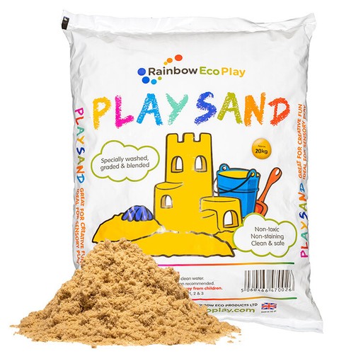 Rainbow eco play sand natural - eco,