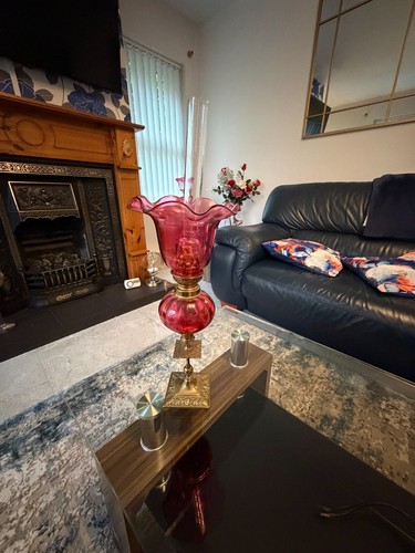 Gaudard brass oil lamp burner - brass,