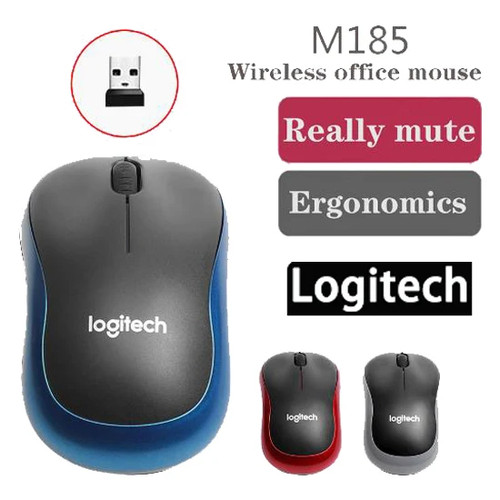 Logitech m185 wireless optical - logitech,
