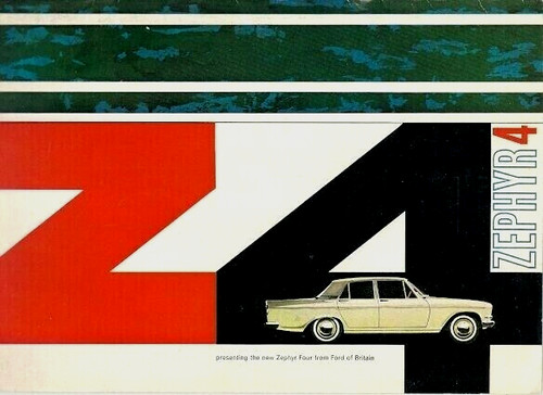 Ford zephyr mk3 - 4, saloon