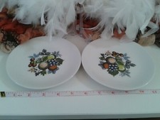 Vintage Swinnertons Harvest fruit side plates, 6 side plates with fruit pattern