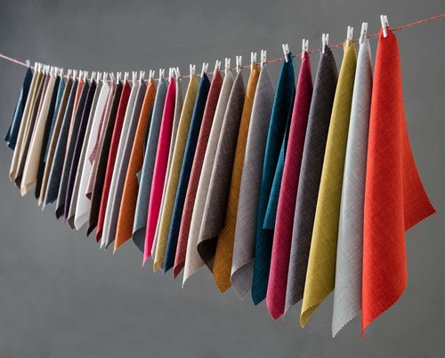 Soft linen look - soft, fabric