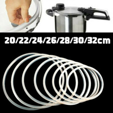 22-30cm Silicone Home Pressure Cooker Seal Ring Rubber Clear Replacement Gasket