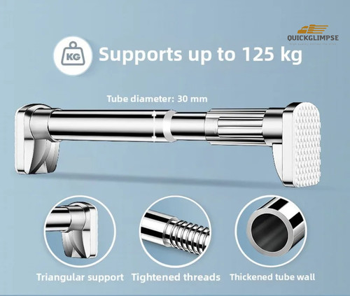 Heavy duty extendable shower - heavy,