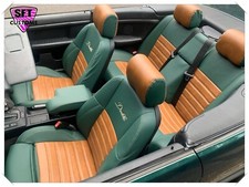 BMW E36 CONVERTIBLE M SPORT SEAT COVERS ECO LEATHER 