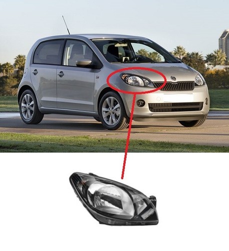 New front drl headlamp right - new,