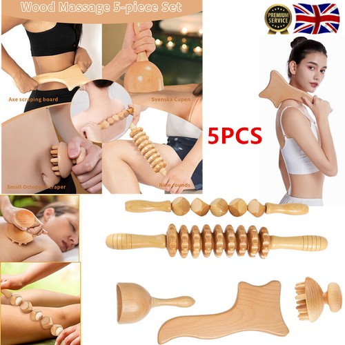 Wooden therapy massage tool - wooden,