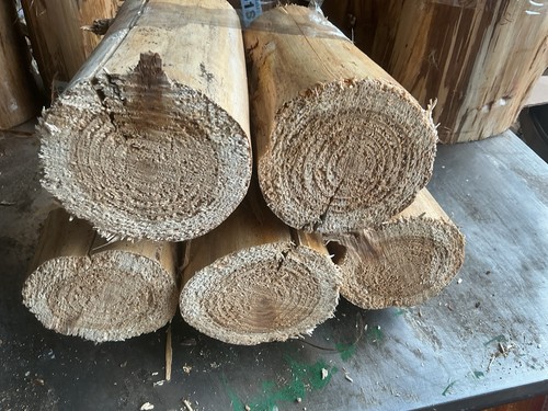 Decorative logs round - decorative, logs,x5,round