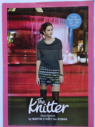 The knitter knitting - knitting, pattern