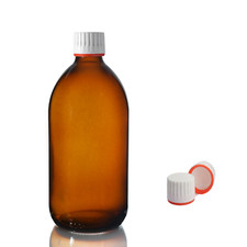 Amber GLASS Medical Bottles