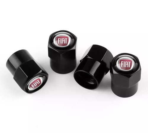 Fiat red tyre valve dust - x,