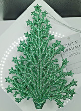 Gisela Graham Sparkly Green