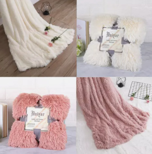Large faux fur - large, blanket