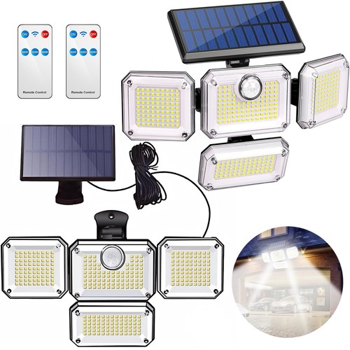333 led solar - led, sensor