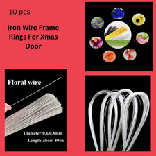 Iron Wire Frame Rings For Xmas