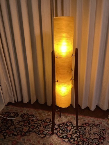 Rocket lamp mid - lamp, spin