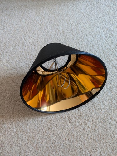 Black lamp shade with - black,