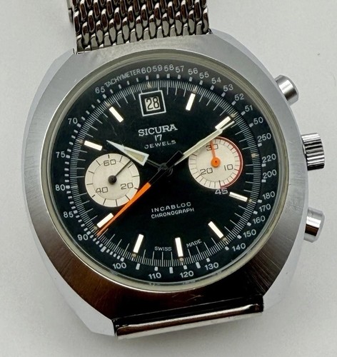 1970s sicura swiss chronograph - 1970s,