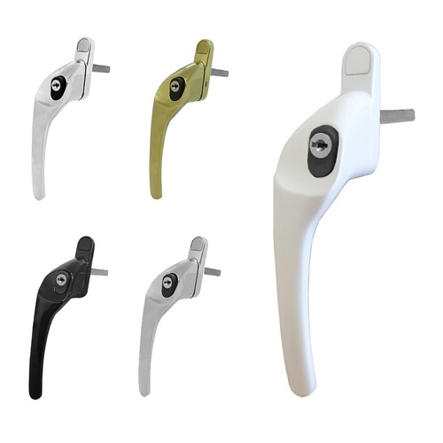 Upvc window handle cranked - upvc,