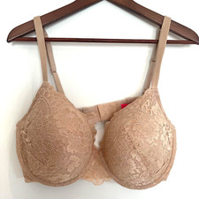 La Senza So Free Beige Couverture Complete Padded Underwire Bra 38DD NWOT