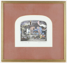 GRAHAM CLARKE, 'NICE STUFF', LIMITED EDITION COLOUR ETCHING PRINT 69/300, SIGNED