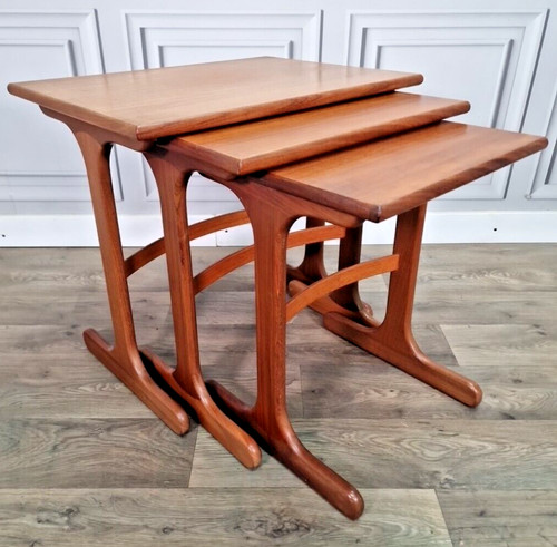 Vintage nest tables three - vintage, of