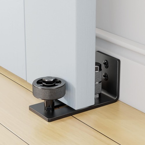 Adjustable barn door floor - adjustable,