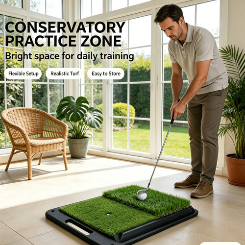 Golf hitting mat - golf,