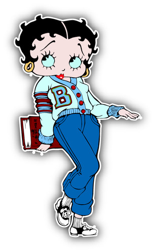 Betty boop school girl - boop, cartoon