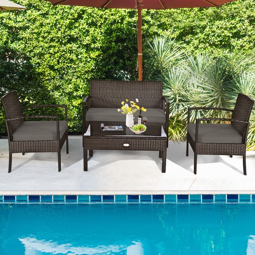 4pcs patio garden outdoor - 4pcs,