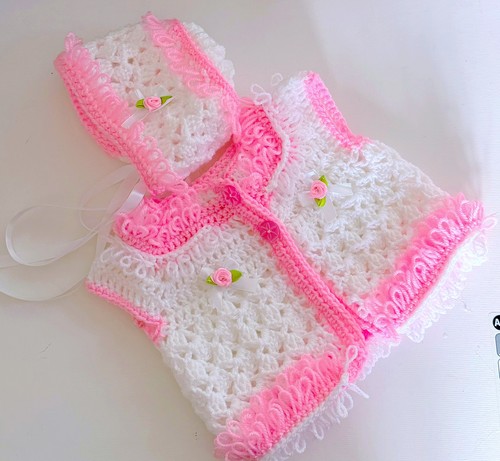Baby girl reborn - reborn, cardigan