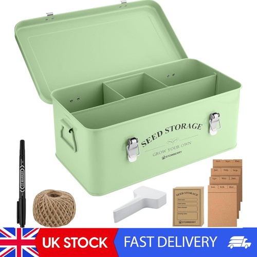 Seed storage box - box,