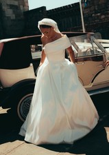 Pronovias Ivory One Shoulder