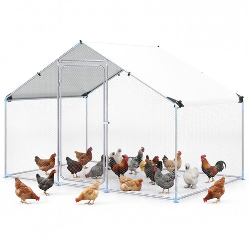 Large metal chicken - large,